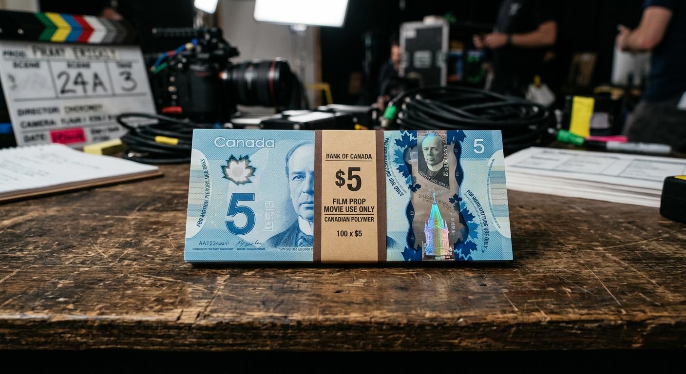 Buy Counterfeit $5 CAD Banknotes - High Quality Replica - Realistic Prop Money