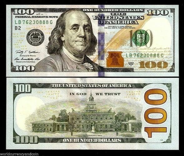 USD $100 Master Replica (New Series) - Prop Money For Sale